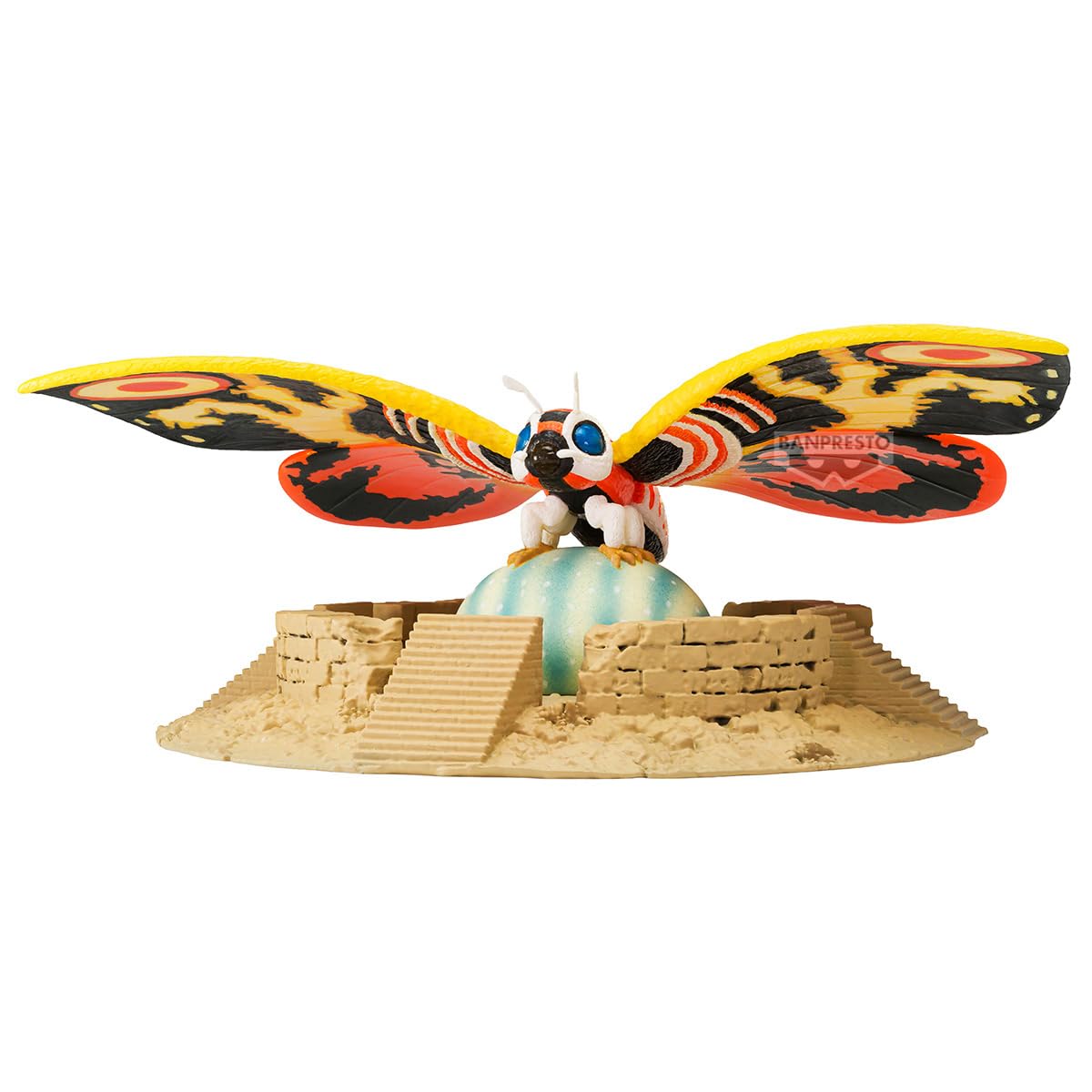 Mothra (1996) Art Vignette Statue, view 2