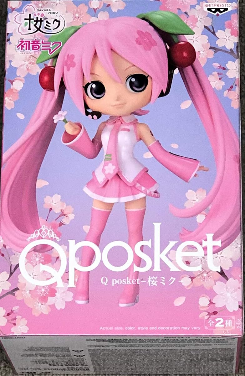 Sakura Miku Version A Statue, view 2
